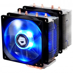 Вентилатор ID Cooling SE-904TWIN за Intel и AMD процесори син LED - Id-cooling