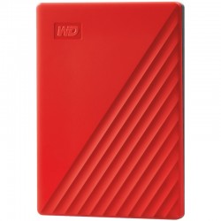 HDD External WD My Passport (2TB, USB 3.2) Red - Офис