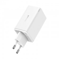 Зарядно устройство Baseus GAN6 Pro, 2xUSB-C + 2xUSB, 65W P10162701213-00 - бяло - Разклонители, Зарядни и Кабели