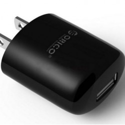 Зарядно Orico DCX-1U Black USB Charger 1A - Разклонители, Зарядни и Кабели