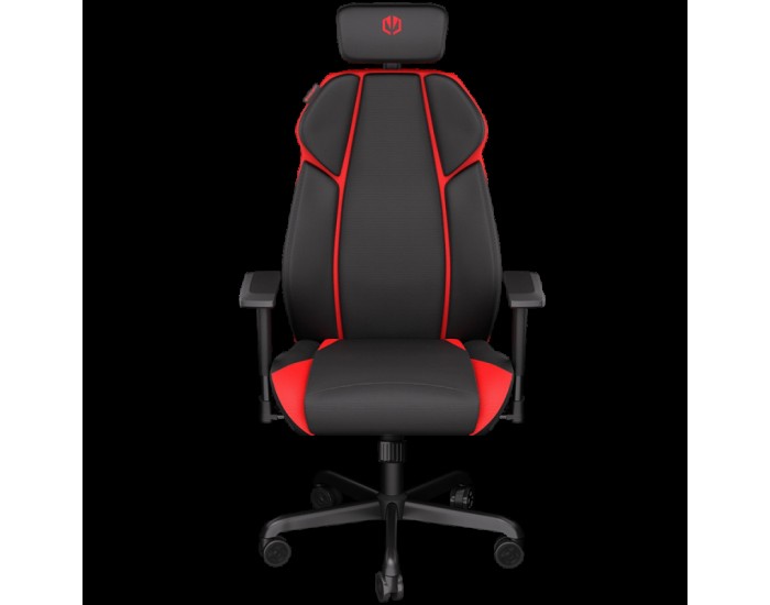 Endorfy Meta RD Gaming Chair, Breathable Fabric, Cold-pressed foam, Class 4 Gas Lift Cylinder, 3D Adjustable Armrest, Adjustable Headrest, Black/Red, 2 Year Warranty