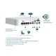 NVR TP-Link VIGI NVR1104H-4P PoE+ 4-канален