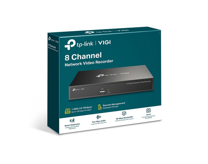 8-канален NVR TP-Link VIGI NVR1008H