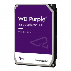 Твърд диск WD Purple 3.5" 4TB SATA3 WD43PURZ - Хард дискове, Карти памет, CD и DVD дискове