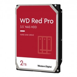 WD Red Pro 2TB SATA 6Gb/s 64MB Cache Internal 8.9cm 3.5inch 24x7 7200rpm optimized for SOHO NAS systems 1-24 Bay HDD Bulk - Хард дискове, Карти памет, CD и DVD дискове