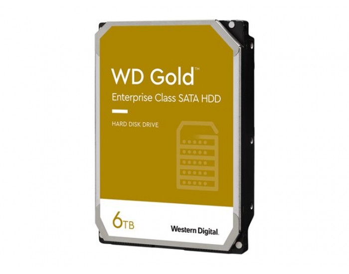 WD Gold 6TB SATA 6Gb/s 3.5inch 256MB cache 7200rpm internal RoHS compliant Enterprise HDD Bulk