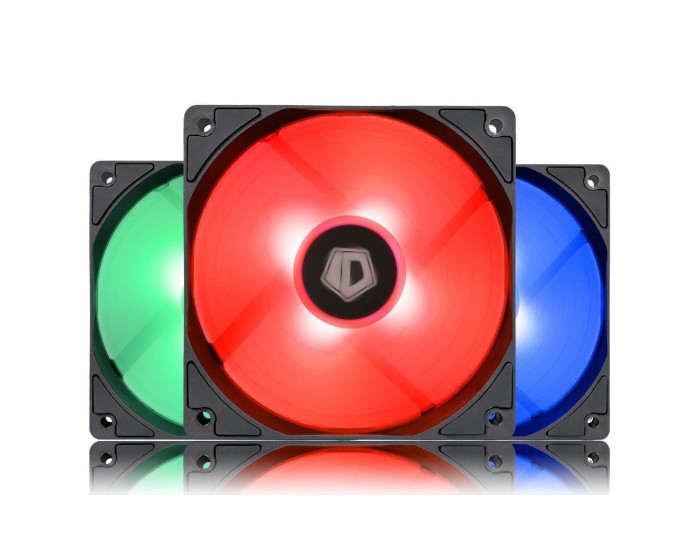 3бр. RGB охладител ID-Cooling XF-12025-RGB-3