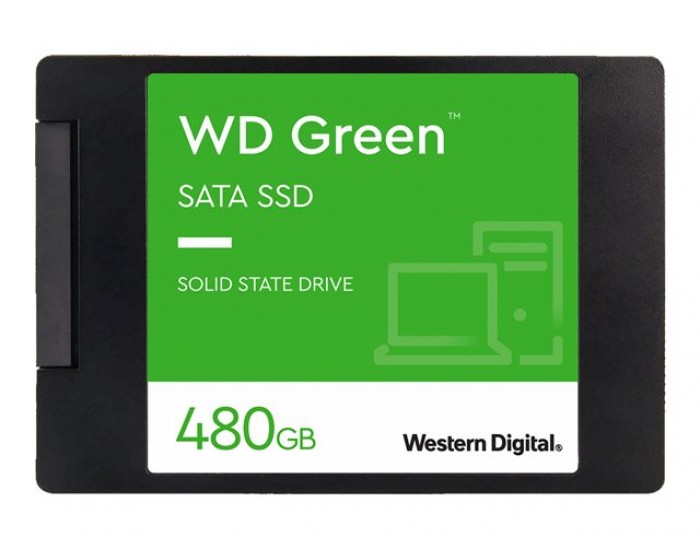 WD Green SATA 480GB Internal SSD Solid State Drive - SATA 6Gb/s 2.5inch - WDS480G3G0A