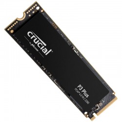 Crucial SSD P3 Plus 2000GB/2TB M.2 2280 PCIE Gen4.0 3D NAND, R/W: 5000/4200 MB/s, Storage Executive + Acronis SW included - Хард дискове, Карти памет, CD и DVD дискове