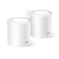 Безжична Wi-fi 6 Mesh система TP-Link Deco X1500(2-pack) AX1500 - Рутери и Суичове