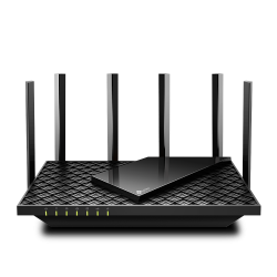 Двулентов Gigabit Wi-Fi 6 рутер TP-Link Archer AX72 AX5400 - Рутери и Суичове