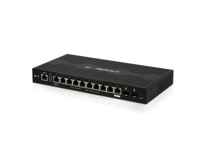 12-портов gigabit рутер Ubiquiti EdgeRouter 12 ER-12 с 2SFP порта