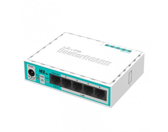 Рутер Mikrotik hEX lite (RB750r2)