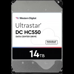 HDD Server WD/HGST Ultrastar 14TB DC HC550, 3.5’’, 512MB, 7200 RPM, SATA, 512E SE, SKU: 0F38581 - Western_digital