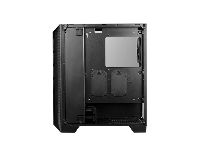 Кутия за настолен компютър Aerocool Cylon Pro RGB прозрачен панел от закалено стъкло CYLON-PRO-G-BK-V2 - черна