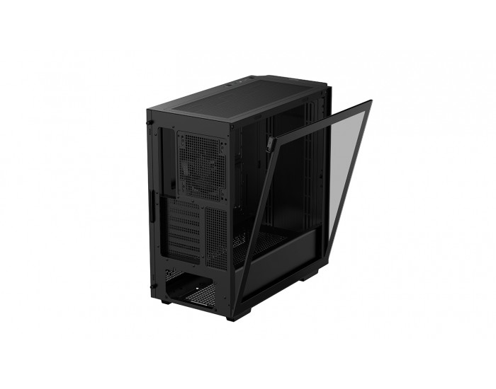 Кутия Deepcool Mesh Digital R-CH510-BKNSE1-G-1 с прозрачен страничен панел - черна