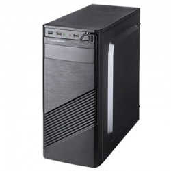 Chassis FC-F61A, ATX, 7 slots, 2 X 5.25", 3 X 3.5" H.D., 2 X 2.5", 1 x USB 3.0, 2 X USB2.0 / 2 x AUDIO /, PSU 550W 12 sm, 20+4pin, 2 x IDE, 3 x SATA, Black - Офис