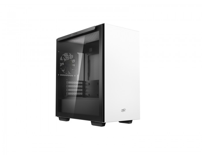 Кутия DeepCool Macube 110 R-MACUBE110-WHNGM1N-G-1 бяла