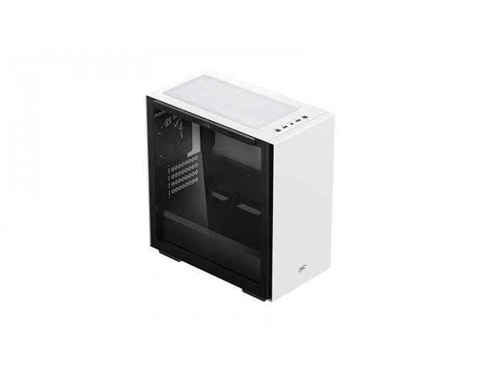 Кутия DeepCool Macube 110 R-MACUBE110-WHNGM1N-G-1 бяла