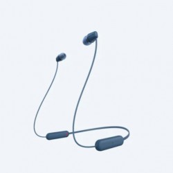 Слушалки Sony Headset WI-C100, blue - Офис