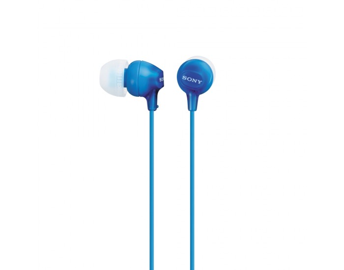 Слушалки Sony Headset MDR-EX15LP blue