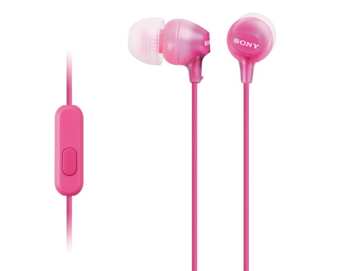 Слушалки Sony Headset MDR-EX15AP pink