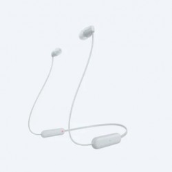 Слушалки Sony Headset WI-C100, white - Офис