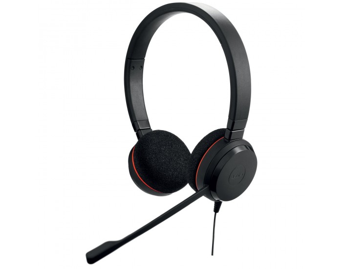 Слушалки Jabra Evolve 20 MS стерео с микрофон USB-C 4999-823-189