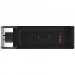 Kingston 128GB USB-C 3.2 Gen 1 DataTraveler 70 EAN: 740617305371 - USB Хъбове, Четци и Флашки