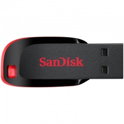 SanDisk Cruzer Blade 64GB; EAN: 619659097318 - USB Хъбове, Четци и Флашки