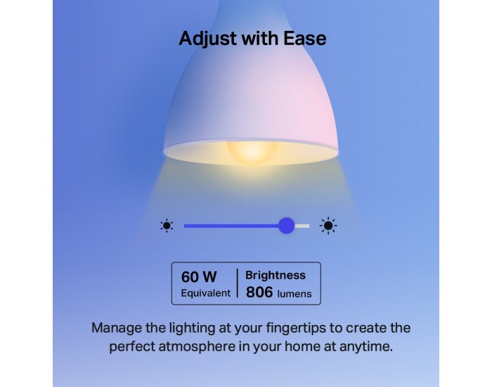 Многоцветна електрическа крушка TP-Link Tapo L530E