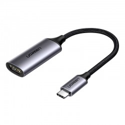 Адаптер Ugreen USB Type C към HDMI 2.0, 4K @ 60 Hz Thunderbolt 3 за MacBook / PC 70444 - сив - Ugreen