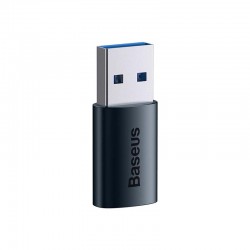 Адаптер Baseus Ingenuity USB-C (F) към USB A (M) тъмносин - Разклонители, Зарядни и Кабели