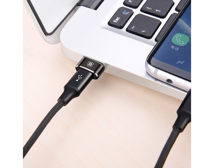 Адаптер Baseus USB-C (F)  към USB A (M)