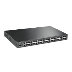 Комутатор TP-Link TL-SG3452XP JetStream управляем с 48-Gigabit PoE+ порта и 4SFP+ порта - Рутери и Суичове