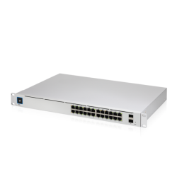 24-портов гигабитен комутатор Ubiquiti UniFi USW-Pro-24 c 2 SFP+ порта - Офис