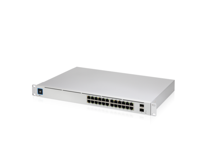 24-портов гигабитен комутатор Ubiquiti UniFi USW-Pro-24 c 2 SFP+ порта