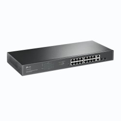 16-портов гигабитен неуправляем PoE+ комутатор TP-Link TL-SG1218MP с 2 SFP слота - Офис