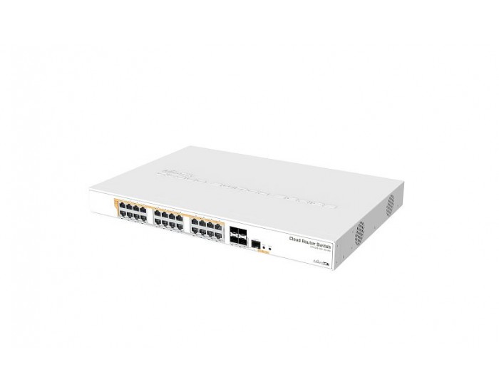 24 портов гигабит Ethernet комутатор MIKROTIK CRS328-24P-4S+RM