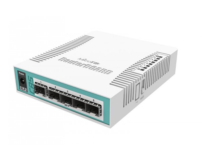 Облачен рутер-комутатор Mikrotik Cloud Switch Router CRS106-1C-5S