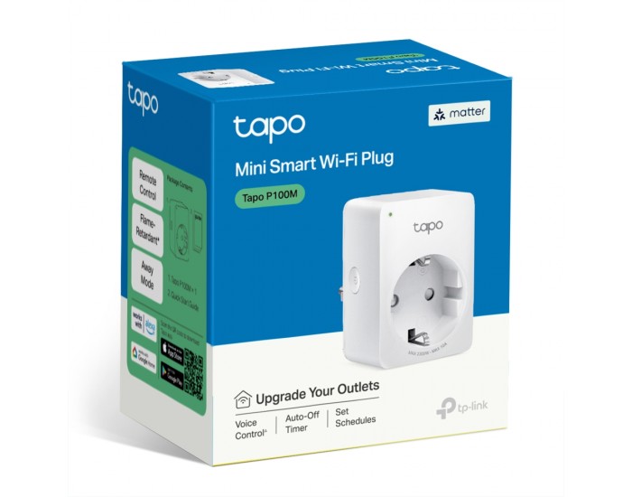 Wi-Fi Smart мини контакт TP-Link Tapo P100M