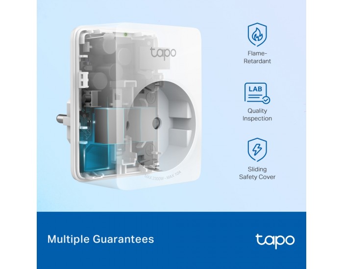 Wi-Fi Smart мини контакт TP-Link Tapo P100M