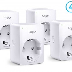 Wi-Fi Smart мини контакт TP-Link Tapo P100 (4-pack) - Смарт Продукти, Смарт часовници