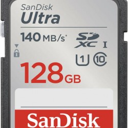 SANDISK Ultra 128GB SDXC Memory Card 140MB/s - USB Хъбове, Четци и Флашки