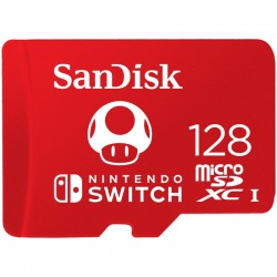 SANDISK 128GB microSDXC UHS-I Card for Nintendo Switch - USB Хъбове, Четци и Флашки