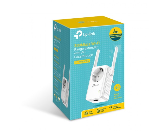 Удължител на обхват TP-Link TL-WA860RE 300N