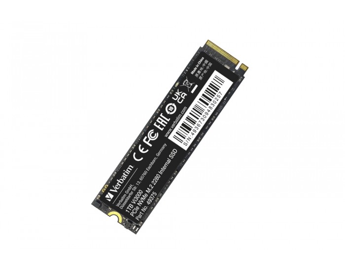 Твърд диск Verbatim Vi3000 Internal PCIe NVMe M.2 SSD 1TB