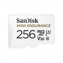 SANDISK 256GB microSDHC Card with Adapter - USB Хъбове, Четци и Флашки