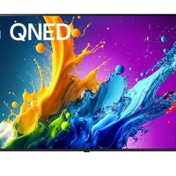 Телевизор LG 43QNED80T3A, 43" 4K QNED HDR Smart TV, 3840x2160, DVB-T2/C/S2, Alpha 5 AI 4K Gen7, HDR 10 PRO, webOS 24 ThinQ, 4K Upscaling, WiFi 5, Voice Controll, Bluetooth 5.1, AirPlay 2, LAN, CI, HDMI, SPDIF, 2 pole Stand , Titan - Офис