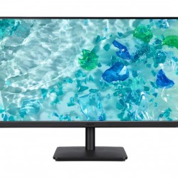 Монитор Acer Vero V247YEbmipxv, 23.8" IPS LED ZeroFrame, FreeSync, FHD (1920x1080), 100Hz, 100M:1, 4ms (GTG), 250nits, VGA, HDMI, DisplayPort, 2x2W Speakers, Flicker-Less, BlueLightShield, Audio in/out, TCO, Tilt, Vesa, Black - Офис